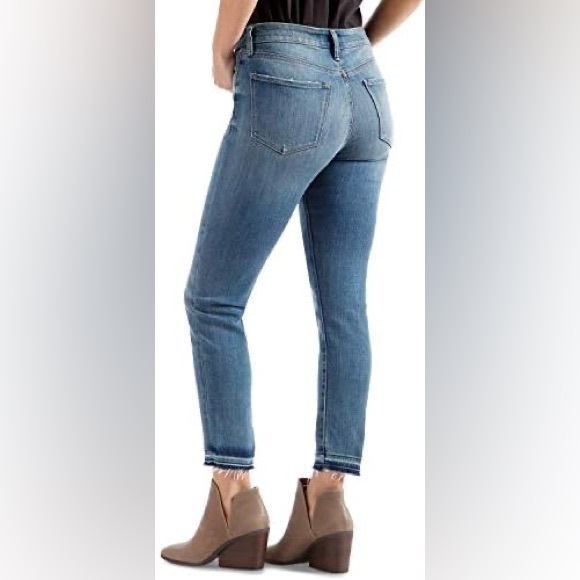 Lucky Brand Hayden Crop Skinny raw hem Medium wash Size 29 - Picture 16 of 16